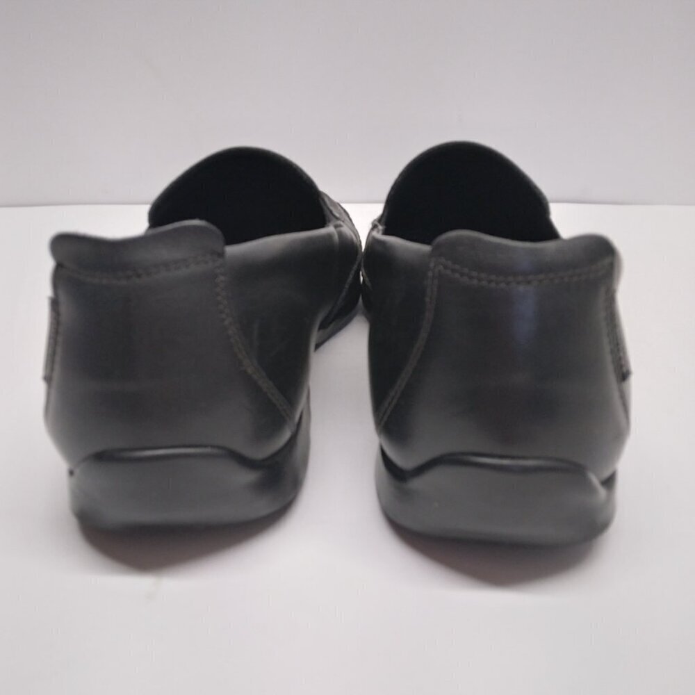 Mephisto Cool-Air Black Leather Slip-on Driving Loafers Shoes Men Size 9 - Picture 5 of 14